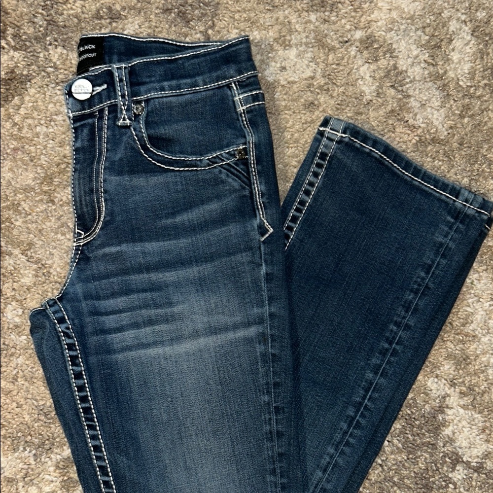Buckle Black bootcut Premium Denim Jeans Classic Style